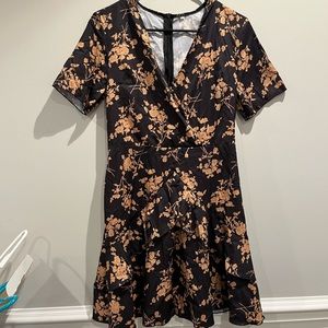 Brand new never worn! Black and gold dress